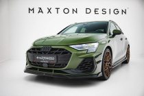 Audi S3 Sportback / A3 S-line Sportback 8Y Facelift 2024+ Frontsplitter / Frontläpp V.3 Maxton Design